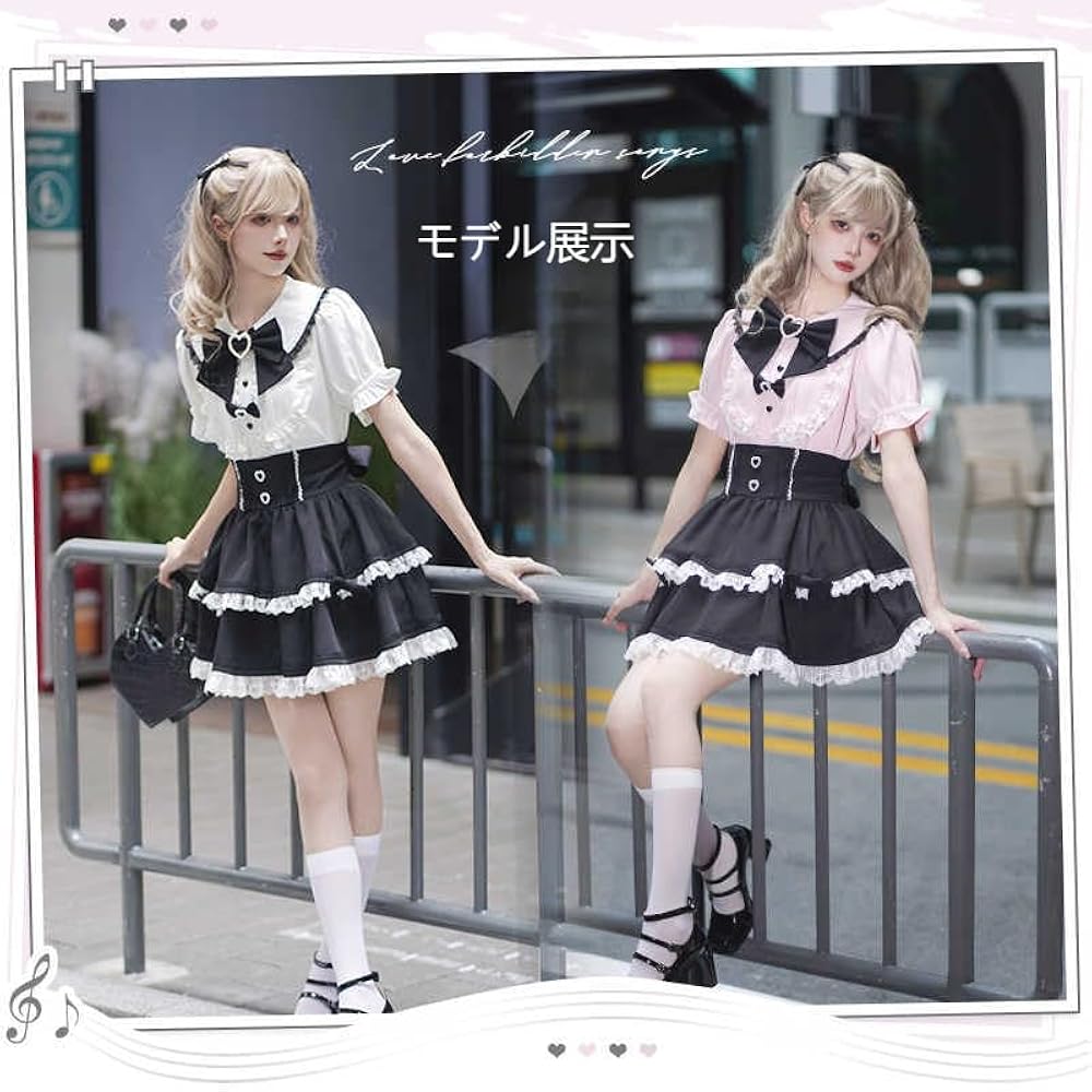 新品 BODYLINE 3点 ロリータ　2L ゴスロリ　ケープ シャツ スカート 本格派ロリータファッション｜繊細で可愛いアイテム多数